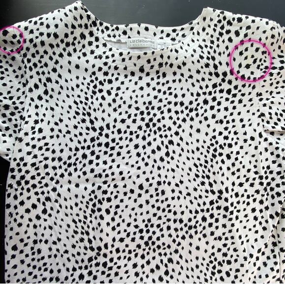 Vintage Distorted Dot 2 Piece Pant Set - Women's Size Medium - Picture 4 of 7